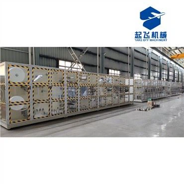 Stroj na výrobu hygienických vložek